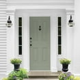thumbnail image 6 of Glidden HEP Green Tea Leaf / Green Semi-Gloss Exterior Paint with Primer, 1 Gallon, 6 of 9