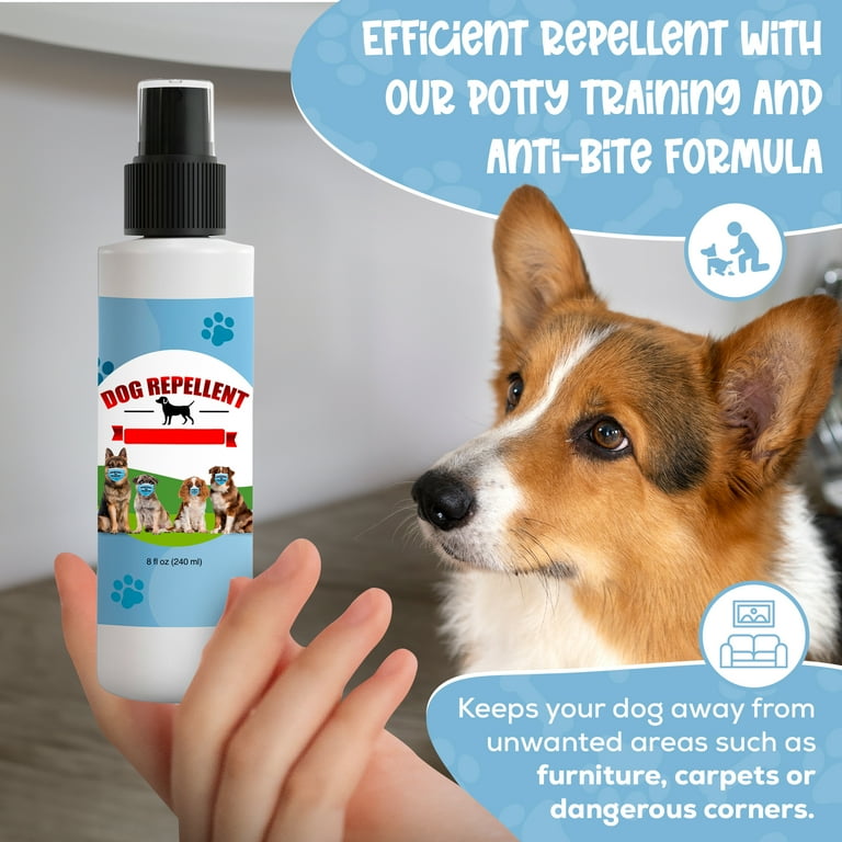 Organic Dog Repellent Educator No Chew Pee Trainer Marking Deterrent Potty Training Spray for Furniture 8oz Walmart