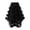 Black, variant on Womens Midi Skirt A Line Fairy Elastic Waist High Waist Mesh Solid Color Irregular Ruffled Cake Skirt