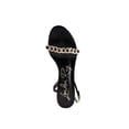 thumbnail image 5 of Mooning High Heeled Metal Chain Strap Sandals, 5 of 11