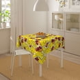 thumbnail image 4 of Wukai Duck with Star Sunglasses Waterproof Tablecloth for Kitchen Dining, Fits Square Tables for 2-4 Seats -54"x54", 4 of 7