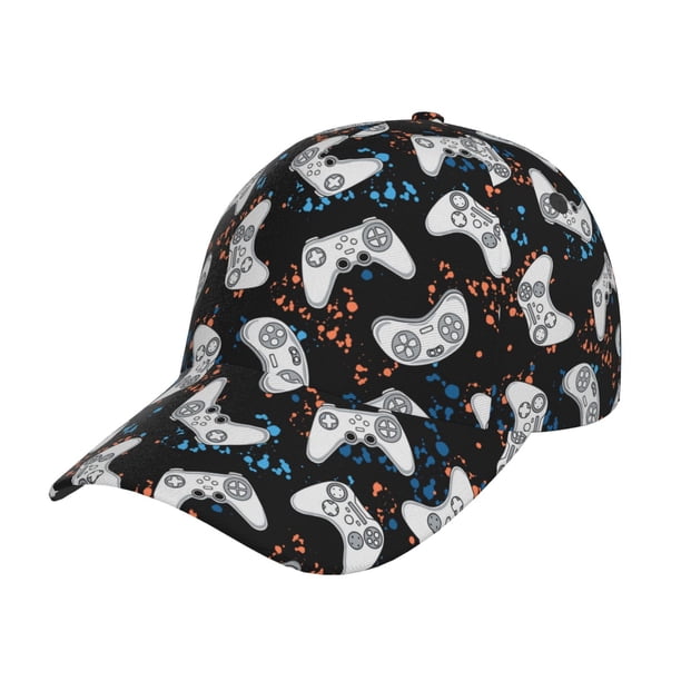 Fotbe Game Gorro Clásico de Béisbol, Gorra Ajustable con Broche Snapback, Gorro de Exterior de Algodón Suave
