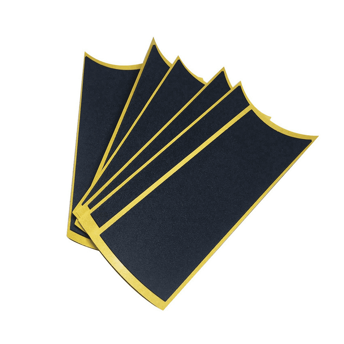 200Pcs/Lot Black Fingerboard Deck Uncut Tape Stickers Black Foam Grip Tape Stickers 38mmx110mm
