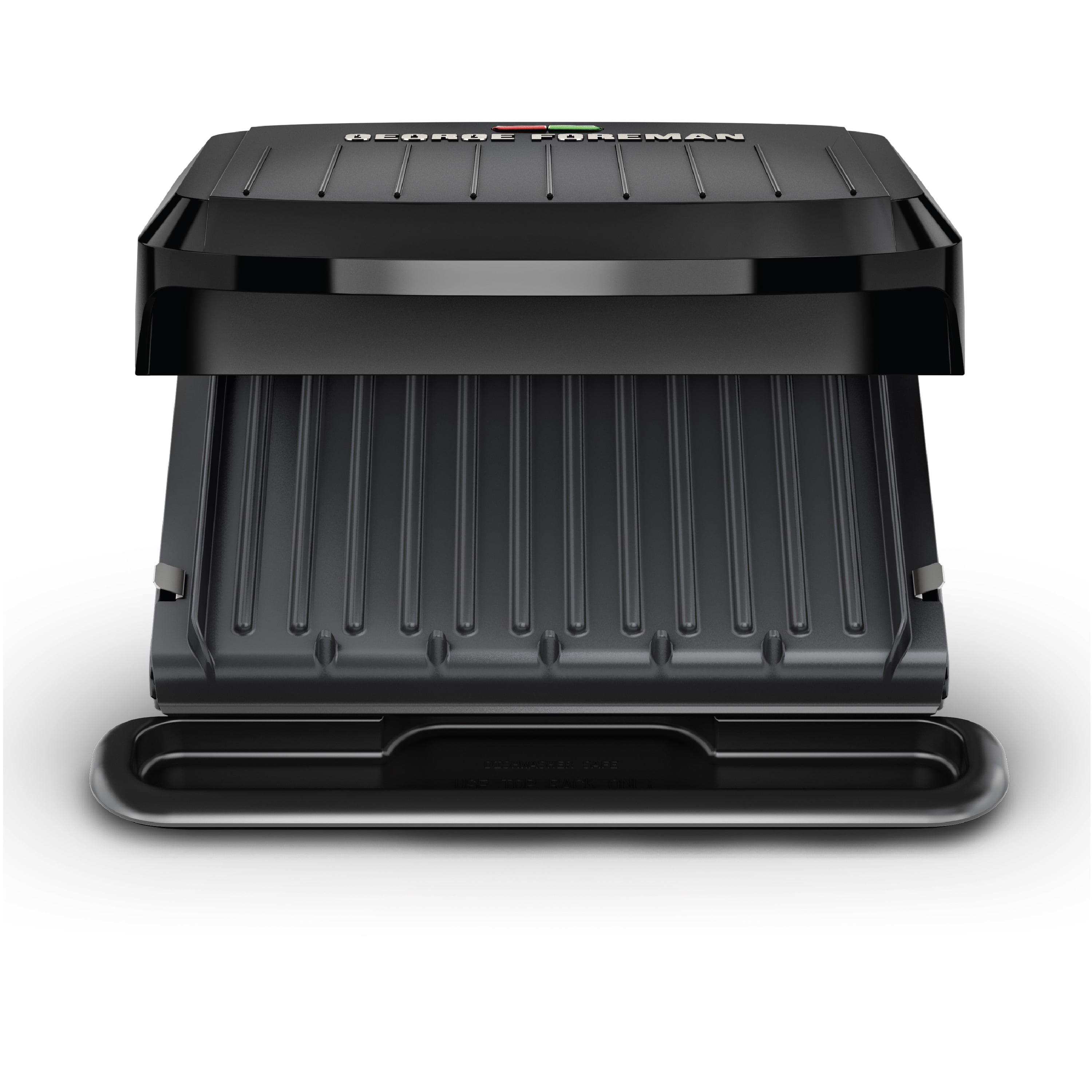 George Foreman 4-Serving Removable Plate Grill and Panini, Black, GRP1065B - 2