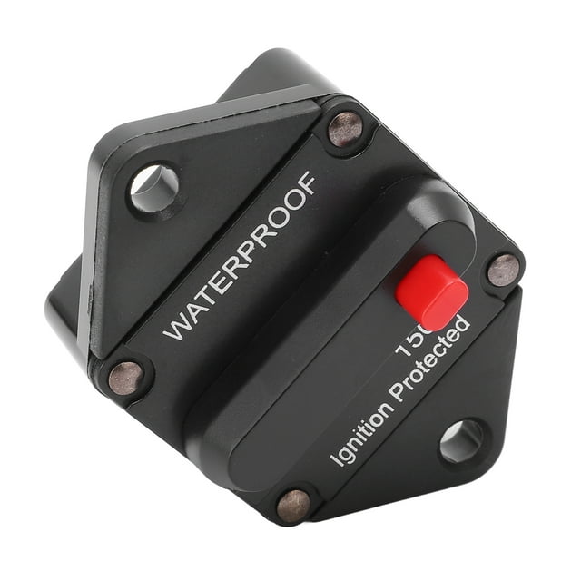 Disjoncteur, Protecteur de Surcharge Maximum 48V avec Interrupteur pour Voiture Bateau Camion Bus RV ATV 150A