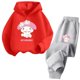 thumbnail image 3 of Conjunto de sudadera con capucha de Sanrio con estampado de dibujos animados de primavera y otoño para niños, ropa para niñas My Melody, 3 of 5