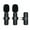 2pack, variant on Professional Wireless Lavalier Lapel Microphone for Android Computer - Cordless Omnidirectional Condenser Recording Mic,2pack,Type-C,G179575