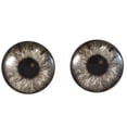 thumbnail image 2 of Black and White Gray Steampunk Glass Eyes, 2 of 3