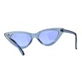 thumbnail image 5 of Womens Gothic Cat Eye Pop Color Funk Vintage Sunglasses Blue, 5 of 5