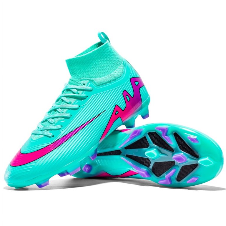High-Top Soccer Cleats Professional Spikes Breathable Athletic Shoes RURAN Men main image 3