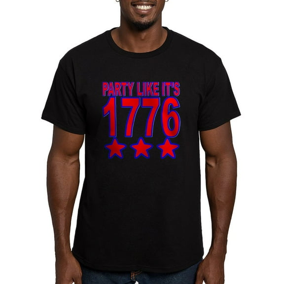 CafePress - Party Like Its 1776 T Shirt - Men's Fitted T-Shirt