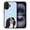 Tricolor Cavalier King Charles Spaniel Dog, variant on WIRESTER Shockproof Soft Rubber Cover Case for Apple iPhone 16 Plus 6.7" 2024, Animal Boston Terrier Red and White Dog On Light Blue Background