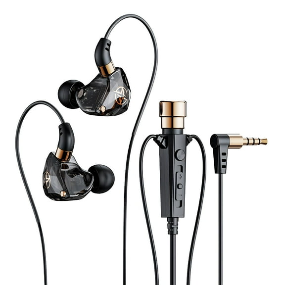 GJX Gaming Headset Wireless Earbuds with Microphone for Android Gaming Earbuds Gamer Cup Earphones Wired Headphones with Microphone HiFi Earphones 3.5mm Headset