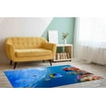 thumbnail image 2 of Animal Rug, Fish Rugs, Popular Rug, Entry Rug, Underwater Fish View Rugs, Blue Rugs, Cool Rug, Ocean Landscape Rug, Car Mat Rugs, 2'x3' - 60x90 cm, 2 of 4