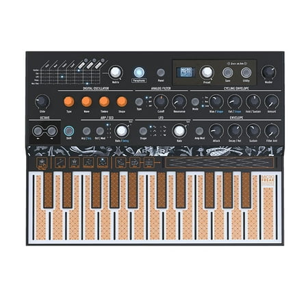 Arturia MicroFreak 25-Key Hybrid Analog-Digital Synthesizer, Black