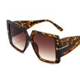 thumbnail image 3 of Gafas de sol cuadradas con montura grande, gafas de sol de moda europea y americana para mujer, gafas de sol de moda para hombre, 3 of 5