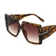 thumbnail image 3 of Gafas de sol cuadradas con montura grande, gafas de sol de moda europea y americana para mujer, gafas de sol de moda para hombre, 3 of 5