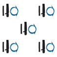 thumbnail image 3 of Decodeary Lightweight Belt Companion For Effective Pool Workouts blue-3meters 5Set, 3 of 6