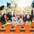 thumbnail image 4 of BOBASNDM Graduation Congrats Grad Disposable 54"x108" Table Cover Plastic Tablecloths, 4 of 9
