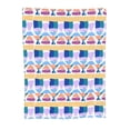 thumbnail image 3 of Colorful Fish Swimming Pattern Throw Blanket, Super Soft Anti-Pilling Flannel Bed Blankets, 80"x60", 3 of 8