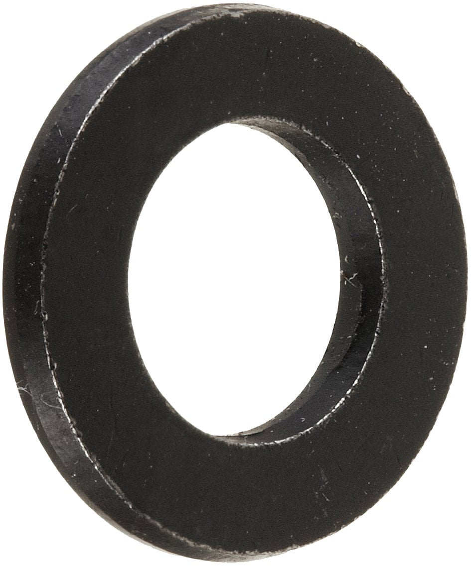 1.6mm Nominal Thickness Black Oxide Finish Meets DIN 125 Pack of 100 M6 Hole Size 6.4mm ID 12mm OD 18-8 Stainless Steel Flat Washer