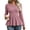 Pink, variant on Hurxie Womens Fall Sweaters Knit Babydoll Peplum Sweater Tops Long Sleeve,Crew Neck,Casual,Pullover,Winter,Crop,Ladies,Soft,Trendy,Ribbed,Ruffle,Work,Going Out
