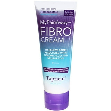 Topricin MyPainAway Fibro Crème Arnica 3 oz (pack de 3)