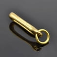 thumbnail image 5 of 1* Brass Keychain Keyring Belt U Hook Wallet Chain Fish Hook, 5 of 16