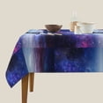 thumbnail image 3 of Wukai Astronauts Start Running Waterproof Tablecloth for Kitchen Dining, Fits Square Tables for 2-4 Seats -54"x54", 3 of 7