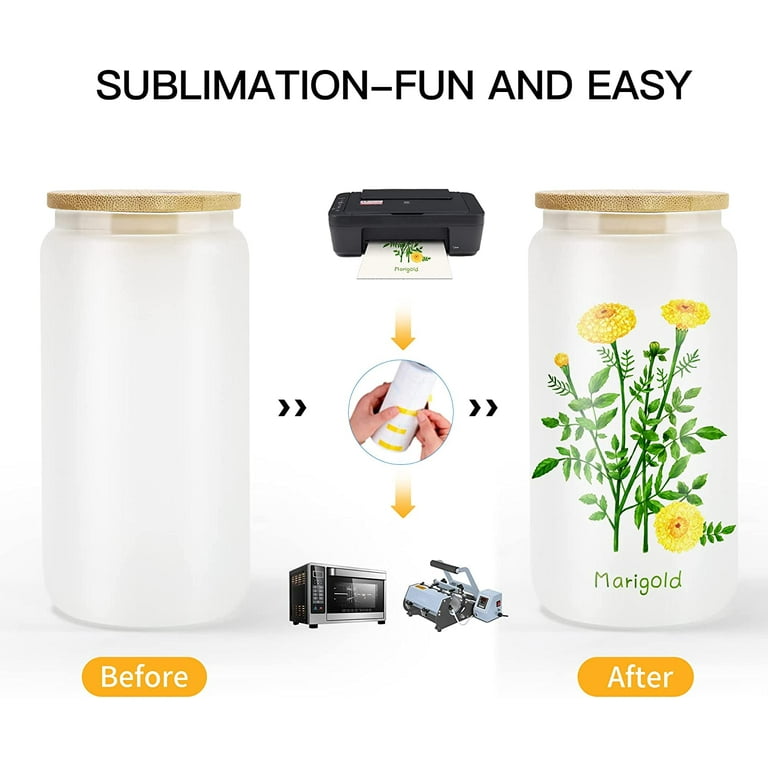 Sublimation Sippy Cup Wholesale Glass Tumblers 16oz Double Wall Snow Globe  Beer Tea Mugs Frosted Drinking Bottle With Bamboo Lid And Reusable Straw  From Officesupply, $3.99