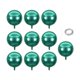 thumbnail image 4 of 10 globos de papel de aluminio para fiestas, globos redondos de 22 pulgadas para Verde, 4 of 9