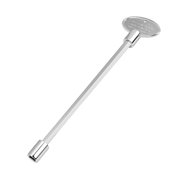 Universally Nozzle Key for 1/4" And 5/16" Hole Metal Construction For Fireplaces And Outdoor Appliances