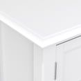thumbnail image 6 of Simpli Home Burlington 30 inch Wide Solid Wood Transitional Low Storage Cabinet in White, 6 of 10