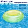 thumbnail image 5 of Bluescape Green Yellow Gem Sparkle Inflatable Tube Pool Float, for Kids & Adults, Age 9 & up, Unisex, 5 of 6