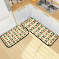 thumbnail image 7 of GZHJMY Funny Leprechuan Shamrock Clover Leaves Irish Hat Kitchen Rugs Door Mat 2PCS,Carpet Front Entrance Non-Slip Relieve Fatigue Washable Floor Mat for St. Patrick's Day, 7 of 7