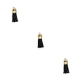 thumbnail image 1 of Bewildely 10 piezas de dijes de llavero, accesorios para encontrar suministros, accesorios artesanales, componente de borla de ante pequeño para Type7 NO7, 1 of 6