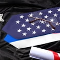 thumbnail image 5 of Slovenia Mix USA United States Flag Graduation Stole For International Student Stole Pride Cheers Shawls, 5 of 6