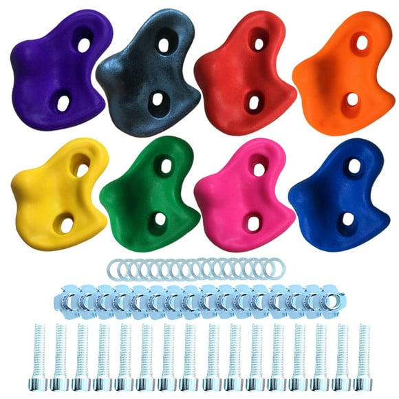 AIHOME 10PCS Children Outdoor Resin Climbing Rocks