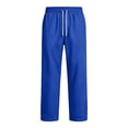 thumbnail image 6 of Rexolia Men’s Sweatpants Drawstring Elastic Waist Relaxed Fit Straight Leg Daily Wear Royal Blue 2XL, 6 of 7