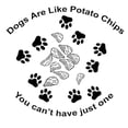 thumbnail image 3 of CafePress - Dogs Are Like Potato Chips... Light T Shirt - Men's Classic Graphic T-Shirt, 3 of 4