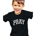 thumbnail image 6 of Camo Pray Unisex Shirt for Teens & Kids - Christian Faith Inspirational Matching Family Tee Black Shirt 18 Months, 6 of 8
