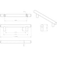 thumbnail image 3 of Jeffrey Alexander 178 Key West 5-1/16" Center To Center Bar Cabinet Pull - Bronze, 3 of 7