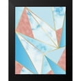 thumbnail image 2 of Seven Trees Design 12x14 Black Modern Framed Museum Art Print Titled - Geometric Sky, 2 of 5