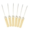 thumbnail image 1 of 10Pcs Scriber Needle Modelling Tool Crafting Tools Khaki Slotted Shape Portable Usage, 1 of 8