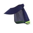 thumbnail image 2 of 2 Protectores De Cuello Para Casco De Seguridad, De Ala Ancha, Transpirables, Para Actividades Al Aire Libre, Color Azul Y Negro, 2 of 8