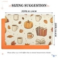 thumbnail image 6 of Yayeee Doormat for Indoor Entrance 32" x 20" Non Slippery Floor Rug, Fall Beige Pumpkin, 6 of 8