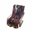 thumbnail image 4 of Sugar Skull Soft Flannel Fleece Throw Blanket, Angel Head on top of Altar to Celebrate Dia de los Muertos, Cozy Plush for Indoor and Outdoor Use, 50" x 60", Multicolor, by Ambesonne, 4 of 6