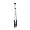 thumbnail image 1 of KitchenAid Silicone Tipped Stainless Steel Tongs, 10.26 Inch, Black, 1 of 5