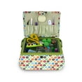 thumbnail image 5 of Dritz Curved Sewing Basket, Large, Multicolor Retro, 5 of 5