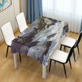 thumbnail image 3 of Yayeee Tablecloths for Rectangular Tables 60 x 90 inch Party Table Cover, River and Mountains, 3 of 6